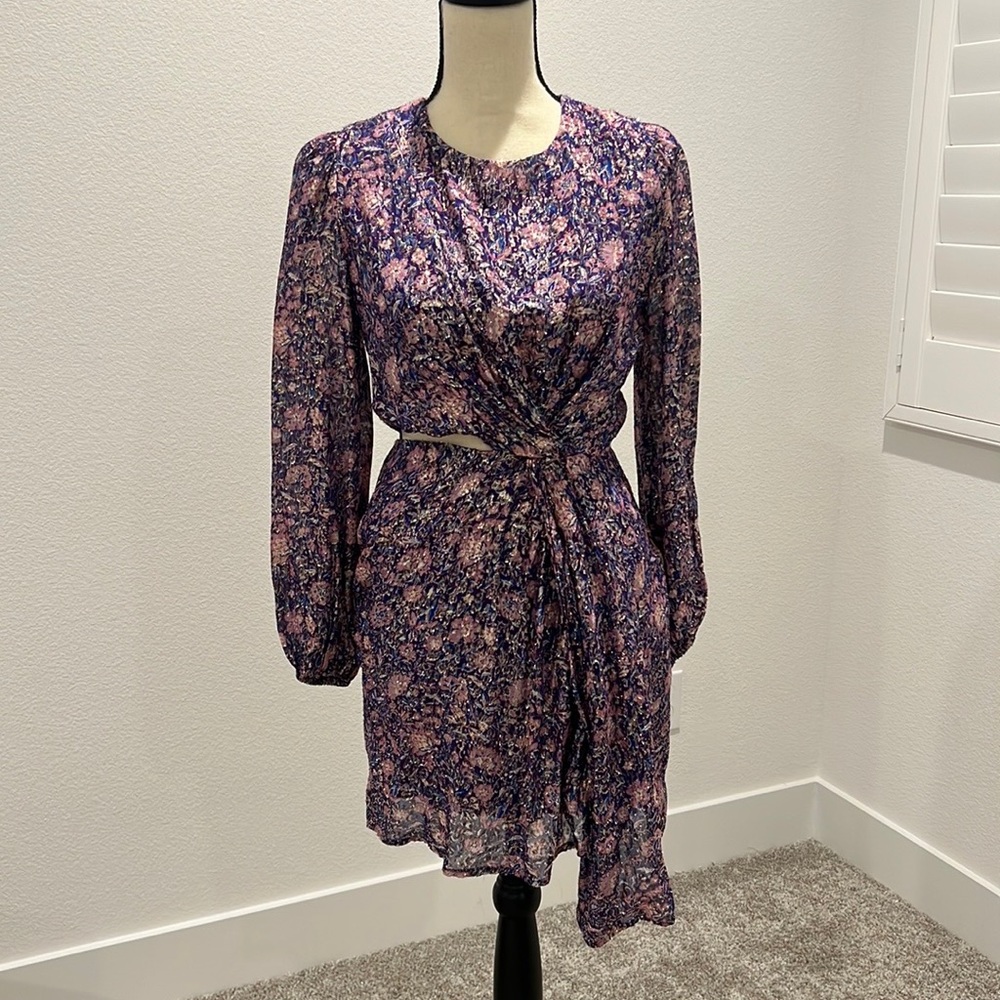Maje floral dress. Worn once